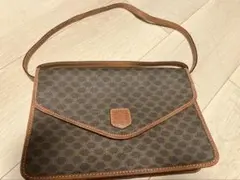 セリーヌ　ショルダー　バック　マカダム柄　レトロ　セリーヌ