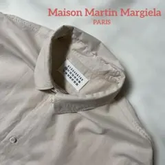 マルジェラ　シャツ　ピンクベージュ　長袖のサムネイル
