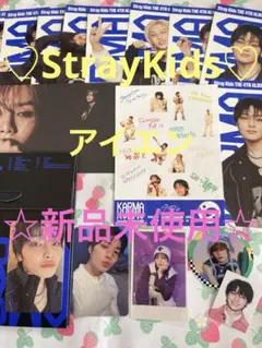 ♡StrayKidsアイエン♡公式カード＆CD『KARMA』18点セット新品