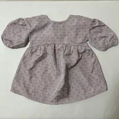 softcheese パフスリーブワンピ90