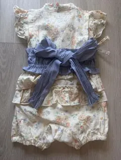 petit main ベビー甚平 花柄 80cm