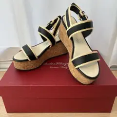 Salvatore Ferragamo ウェッジサンダル 22.0-22.5cm