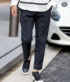 euro kenvy 極　Luxspo Pleats Pant ブラック