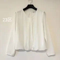 【新品未使用】23区 ブラウス シャツ 44 白 2025年最新】23区シャツブラウスの人気アイテム - メルカリ