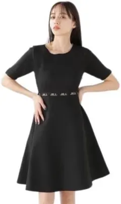 JILLSTUART ロゴジャガードフレアミニニットワンピースのサムネイル