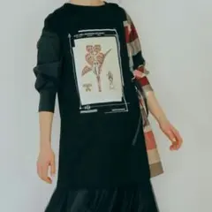 ブルーレーベルクレストブリッジ❤︎可愛いチェックワンピース 38