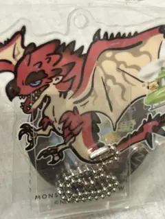 カプコンカフェ　モンハンnowコラボ　リオレウス　アクリルキーホルダー