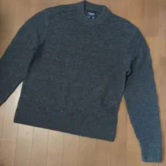 新品 Abercrombie & Fitch コットンポリセーター US-M
