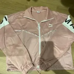 PUMA ピンク ジップアップジャケット