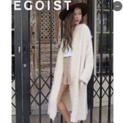 EGOIST○リバーシブルファーカーディガン○