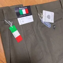 新品★タグ付き★高級wool masterイタリア製生地使用日本製ビジネスパンツ