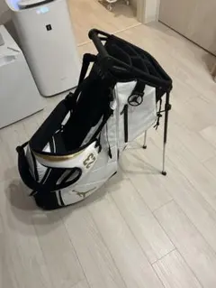 JORDAN キャディバッグ ホワイト/ブラック/ゴールド