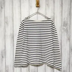 UNIQLO ユニクロ (L)　ボーダー ボートネックT