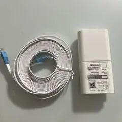 BUFFALO 無線LANルーター WMR-300 本体とケーブル