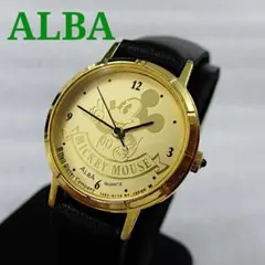 SEIKO ALBA ミッキーマウス 腕時計 ゴールド セイコー アルバのサムネイル