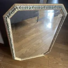 イタリア製 アンティーク クリスタルミラー
