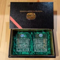 BOHEMIA クリスタル ロックグラス 2個セット