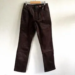 【新品未使用】グラミチ コーデュロイ NNパンツ クロップド S ダークブラウンのサムネイル