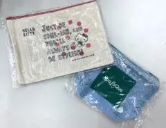 【新品】ノベルティ ポーチセット 青山 HELLO KITTY SpaLaQua