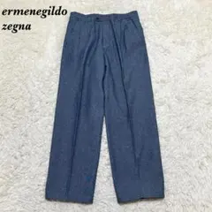 【美品】 ermenegildo zegna ビスコースデニム調パンツ 52のサムネイル