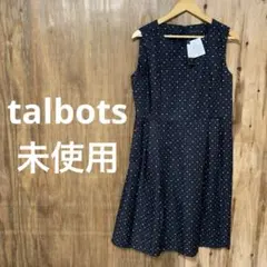 【 3026番】talbots ロングワンピース　ノースリーブ　未使用