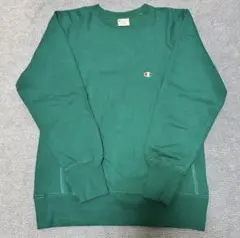 Champion Reverse Weave グリーン トレーナー M