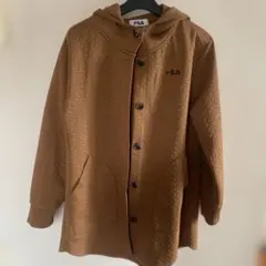 FILA フリースジャケット ブラウン