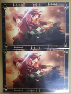 鬼滅の刃 半券ポストカード 冨岡義勇 竈門炭治郎