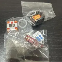 チロルチョコ、ピザポテト、サイダー めじるしアクセサリー