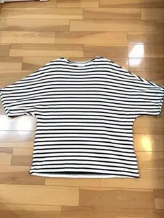 CAHLUMN カウラム ボーダーTee ネイビー XL - メルカリ