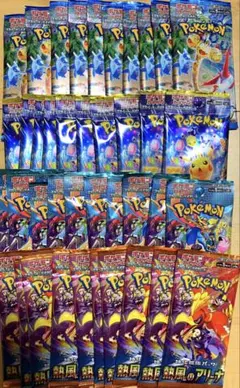 ポケモンカード 40パック ポケカ バラパック まとめ売り 未開封品 引退品