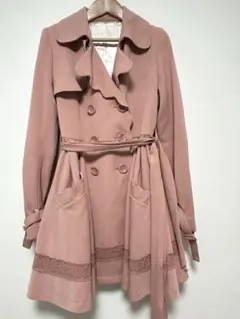 LIZ LISA リズリサ トレンチコート ピンク ワンピース型