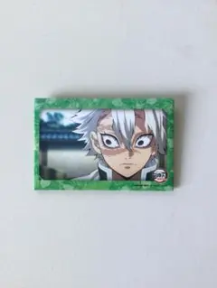 鬼滅の刃　無限列車編コラボカフェ　ランダムスクエア缶バッジ　不死川実弥　新品