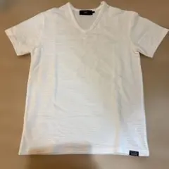 AZUL アズール ホワイト Vネック Tシャツ