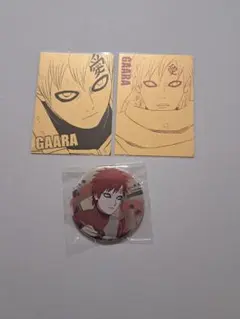 ジャンプフェスタ NARUTO 我愛羅 絵札缶バッジコレクション 第1弾