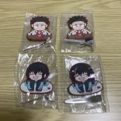 鬼滅の刃 ばんちょうこうヘアクリップ弐 悲鳴嶼行冥 時透無一郎 4個セット