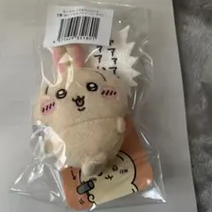 ちいかわ うさぎだらけくじ E賞 ぬいぐるみバッジ トンカチ