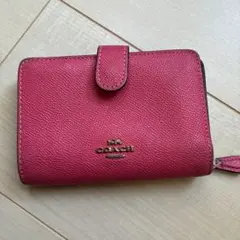 コーチ　二つ折り財布　中古