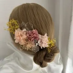 ヘアピン　成人式髪飾り前撮り髪飾り　結婚式髪飾り　卒業式髪飾り　七五三髪飾り