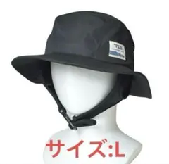 新入荷！オススメ！TLS SURF HAT BLACK UPF 50 (L) - メルカリ