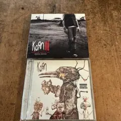 KORN／CD 2枚まとめ売り