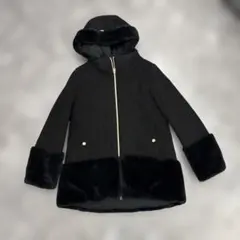 Moncler モンクレール カルガンラムの素敵なダウン入りウールコート 