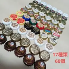 ドイツ ベルギー ビール王冠 60個 #11