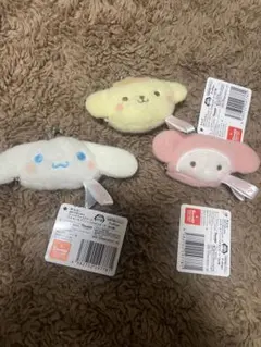 サンリオ　ミルキーボア フェイスがま口ポーチ