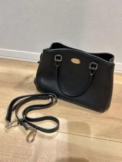 【美品】coach ショルダーバッグ　ブラック　2way