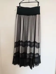 MAITRESSE ベアトップパーティードレス ロングスカート