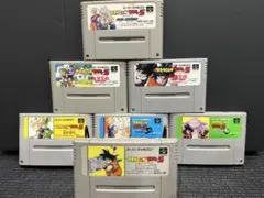 【最終価格】スーパーファミコン ドラゴンボールシリーズ全7種超激安-Y-
