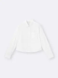 GU オックスフォードシャツ　ホワイト