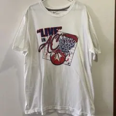 NIKE バスケットボール プリントTシャツ ホワイト XXL