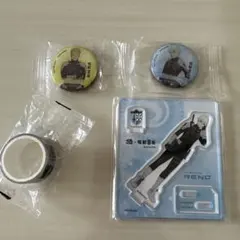 くら寿司　怪獣8号　アクリルスタンド、缶バッジ、マスキングテープ　セット